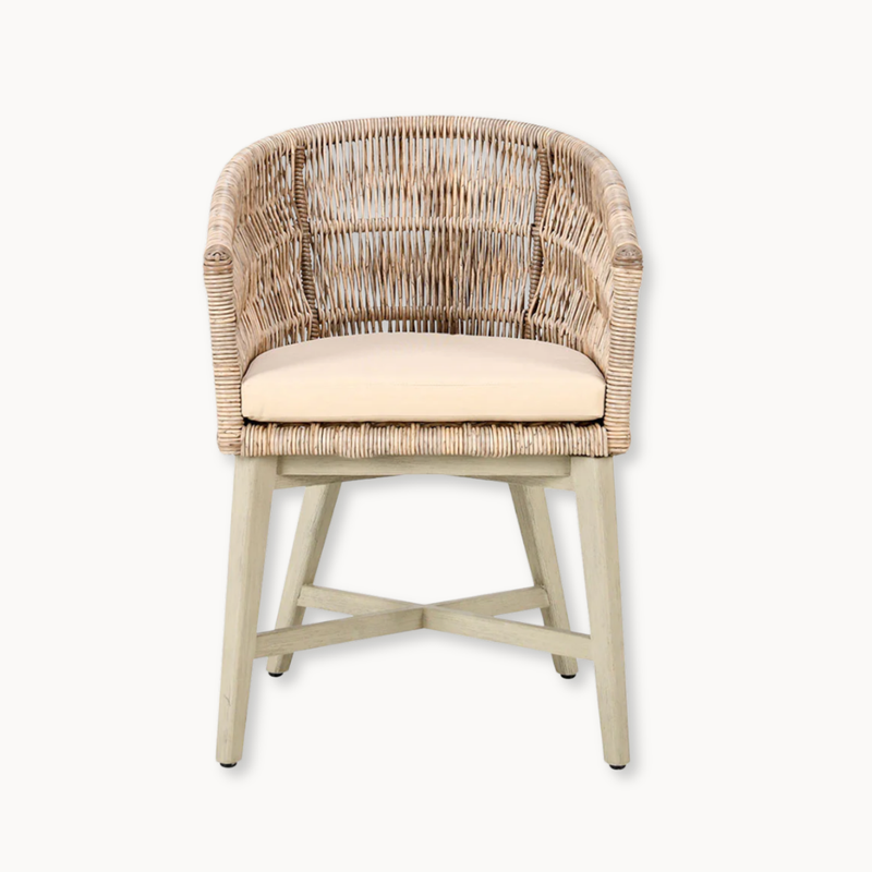 Collins Outdoor Dining Chair - Natural Sand
