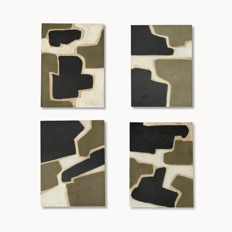 "Garden Maze" Abstract Collection by Brandon Kerr