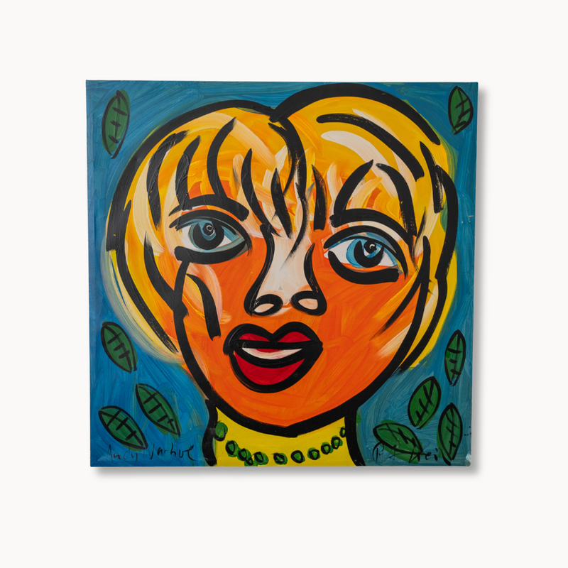 "Figure in Nature" Abstract Portrait by Peter Keil