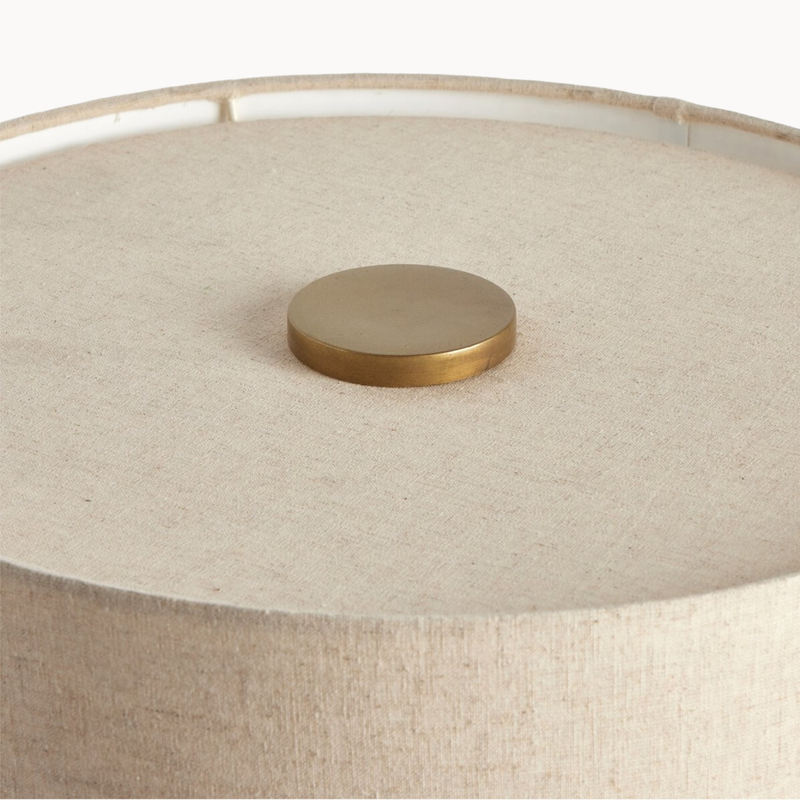 Hensley Table Lamp - Flax Linen