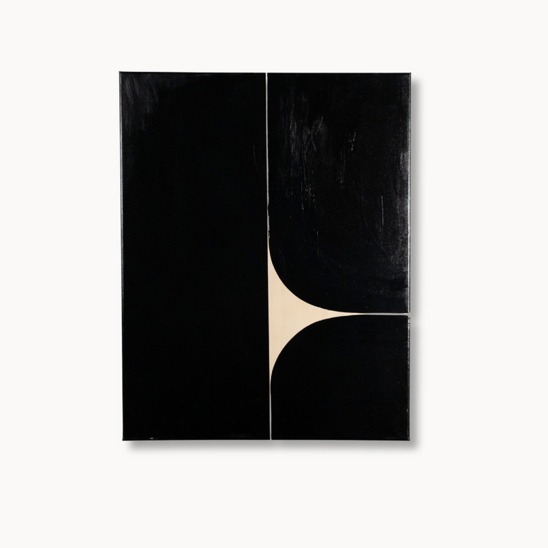 "Seeking Light" Abstract Painting by Brandon Kerr