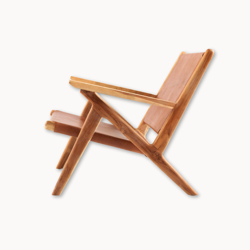 Leather Occasional Chair