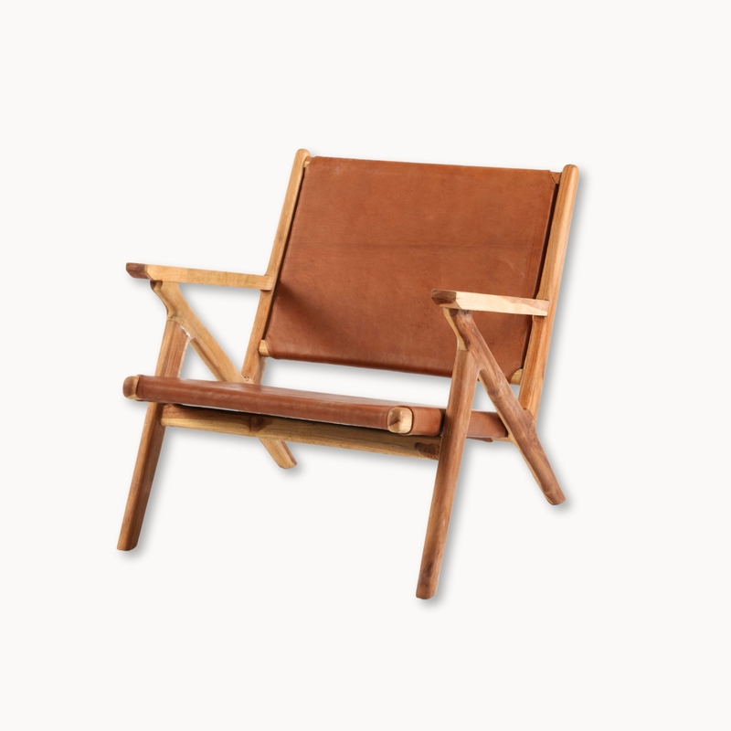 Leather Occasional Chair