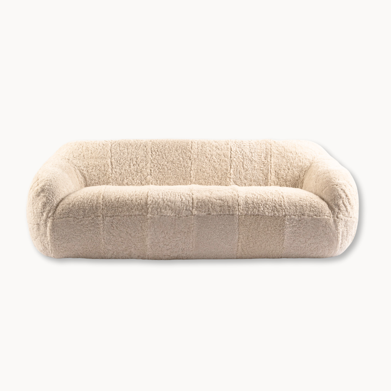 Shearling Sofa - Natural Cream (100% Sheepskin)