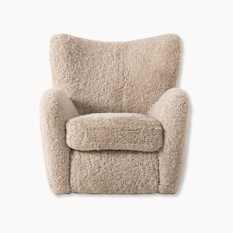 Barro Chair - Beige Shearling