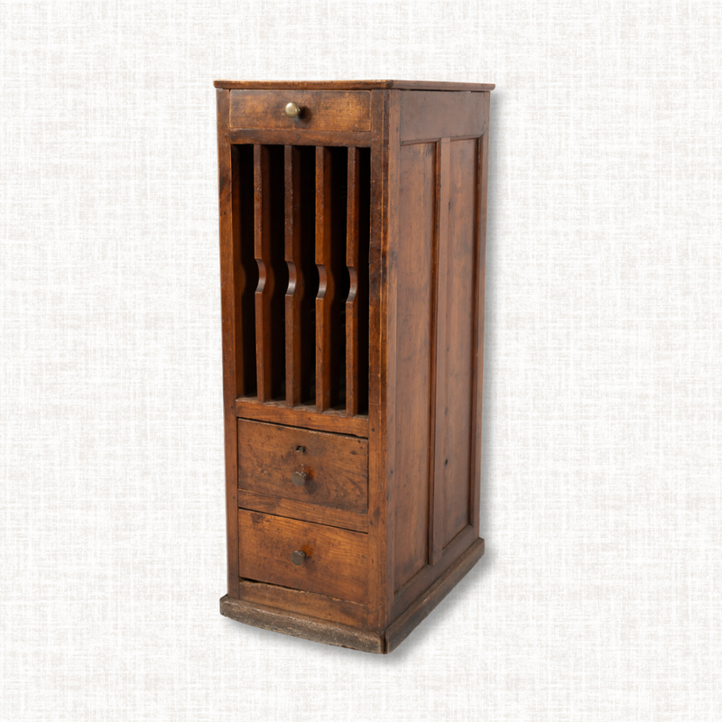 20th Century Oak Office Cabinet