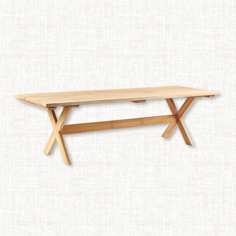 Custom Teak Outdoor Dining Table