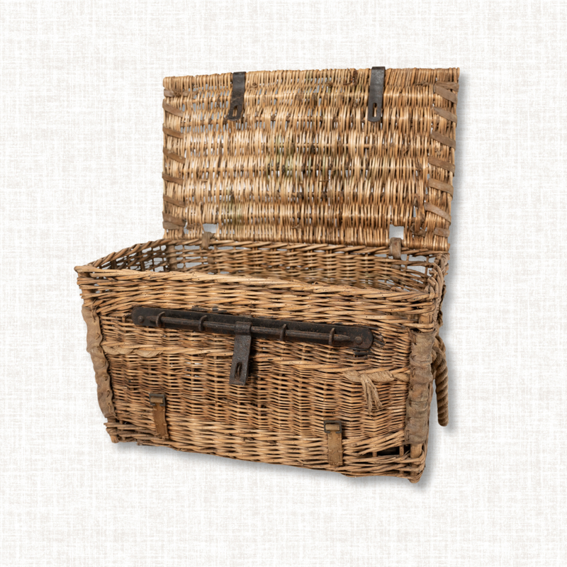 WWII Parachute Supply Drop Basket