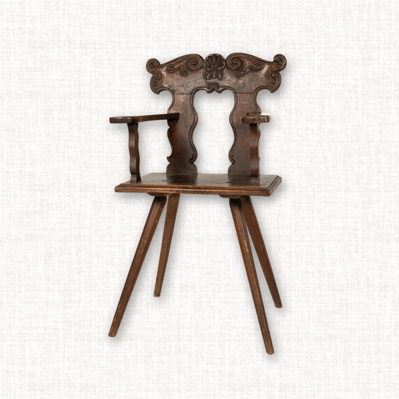 Renaissance Revival Carved Chair