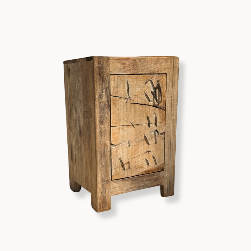 1-Door Nailed Nightstand