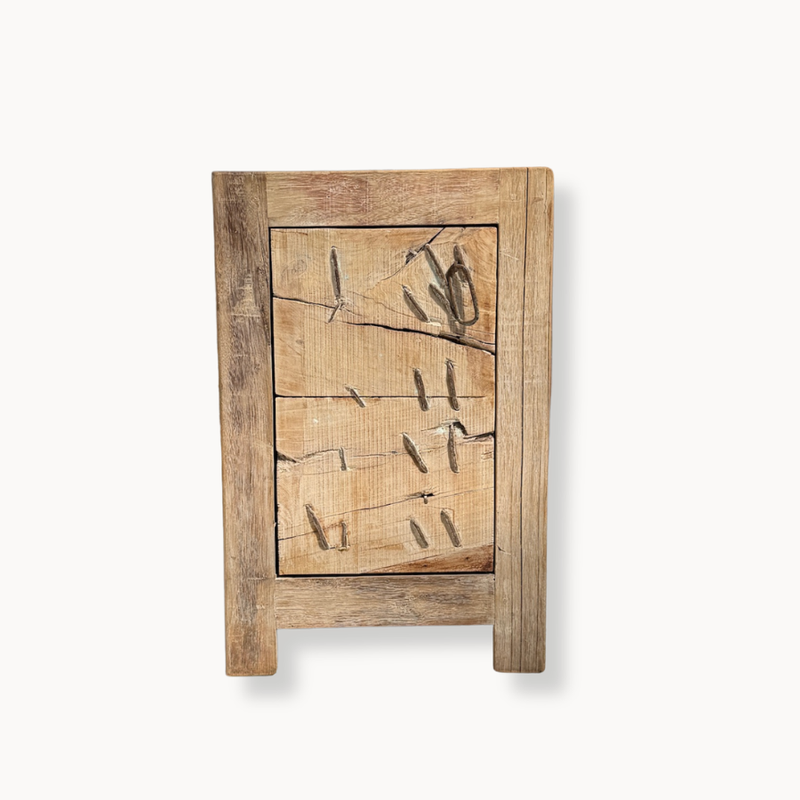 1-Door Nailed Nightstand