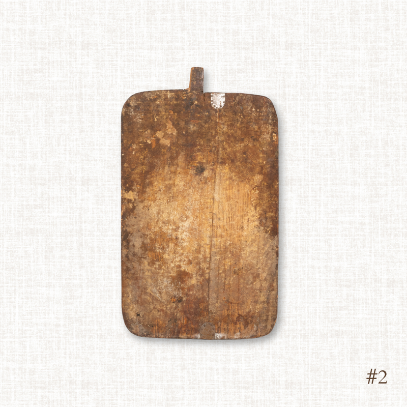 Vintage Wood Handled Cutting Board