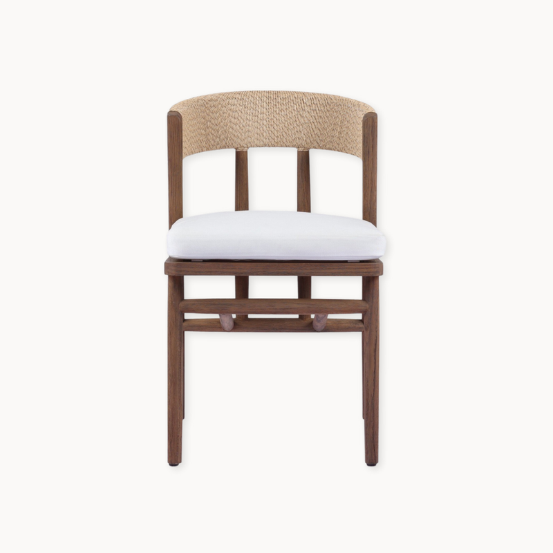 Mus Outdoor Dining Chair - Arashi Salt