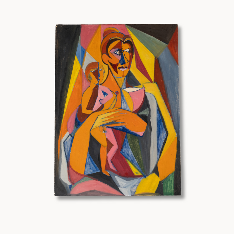 "A Love of Color" Primitivism Piece by Vitek