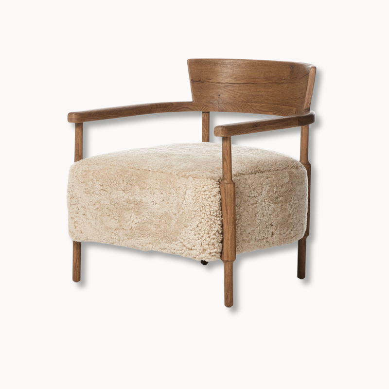 Hale Occasional Chair - Drifted Oak