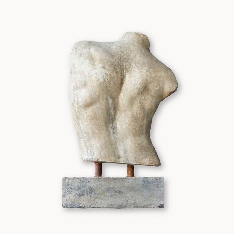 Etched Marble Bust