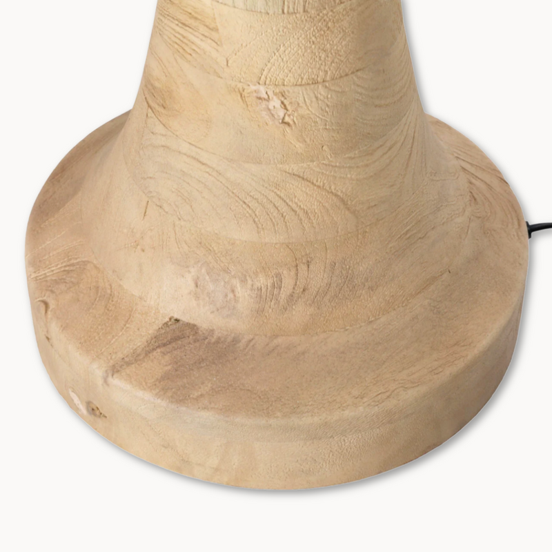 Charlene Floor Lamp - Natural Brown