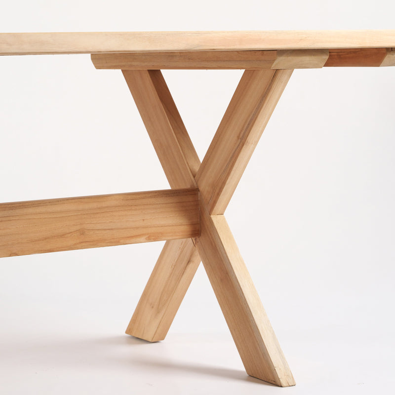 Custom Teak Outdoor Dining Table