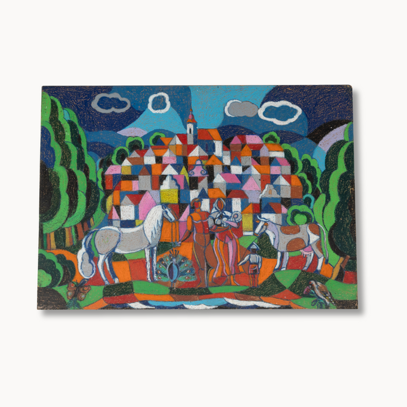 "Echoes of Nature" Primitivism Piece by Vitek