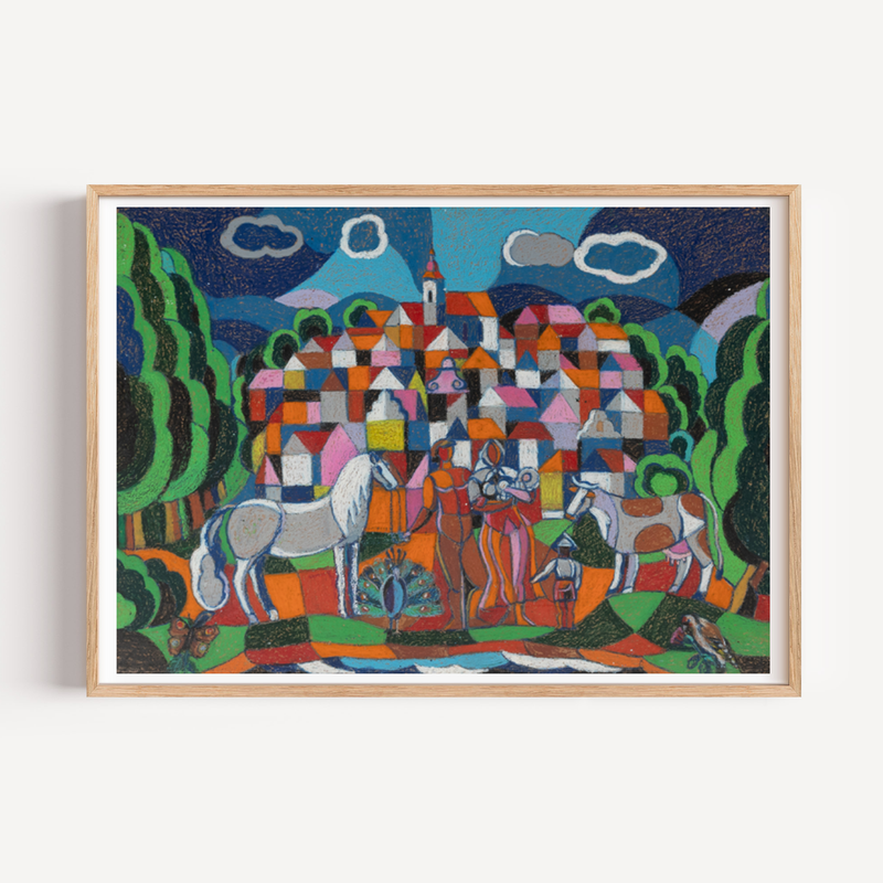 "Echoes of Nature" Primitivism Piece by Vitek