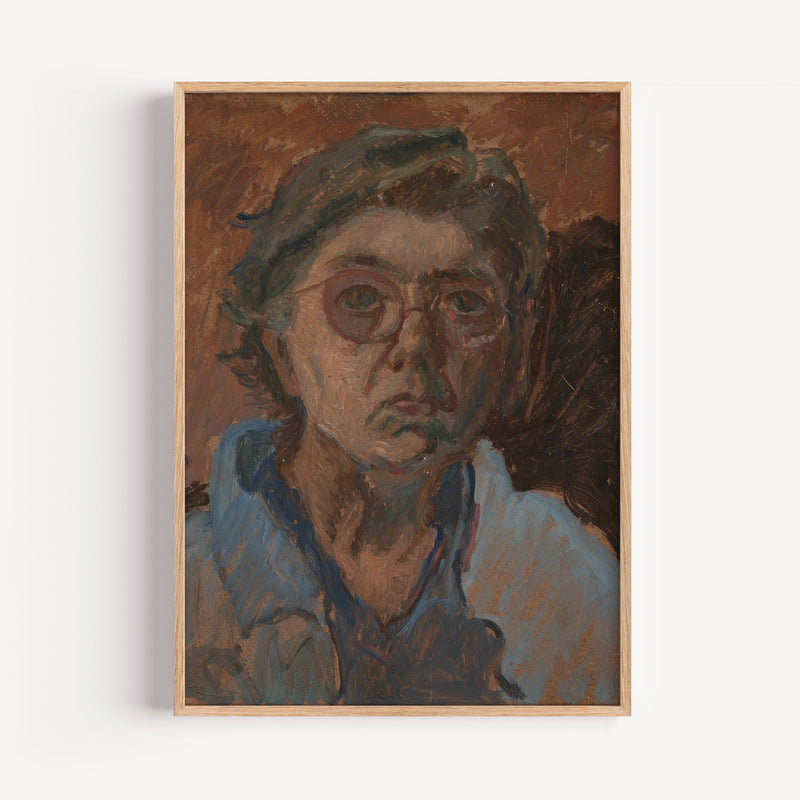 Vintage "Aged Woman" Portrait