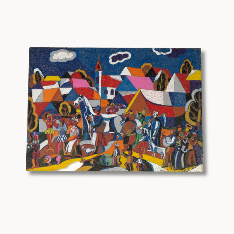"Parade" Primitivism Piece by Vitek
