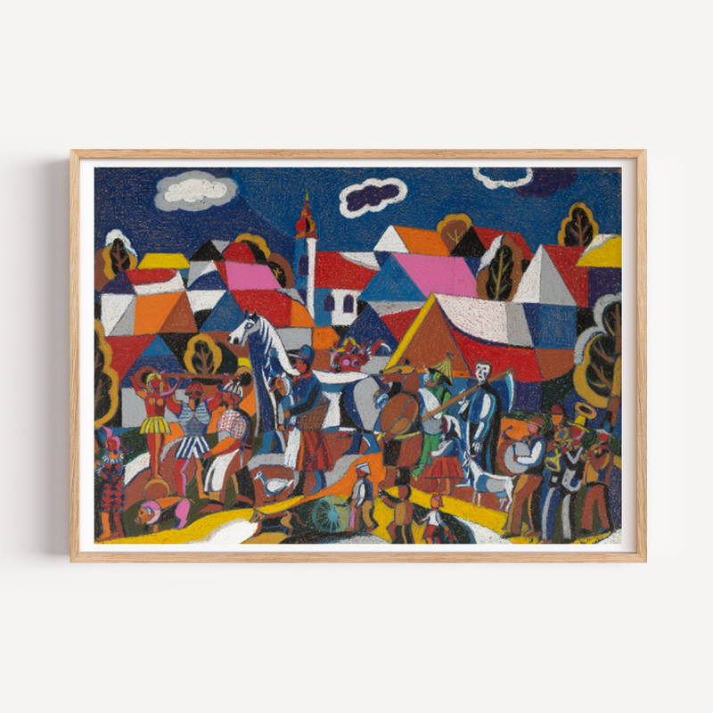 "Parade" Primitivism Piece by Vitek