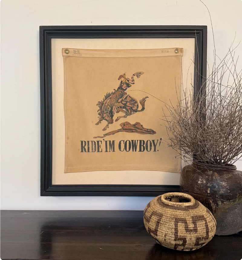 Ride'IM Cowboy Flag