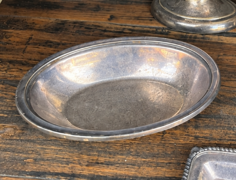 Vintage Hotel Style Silver
