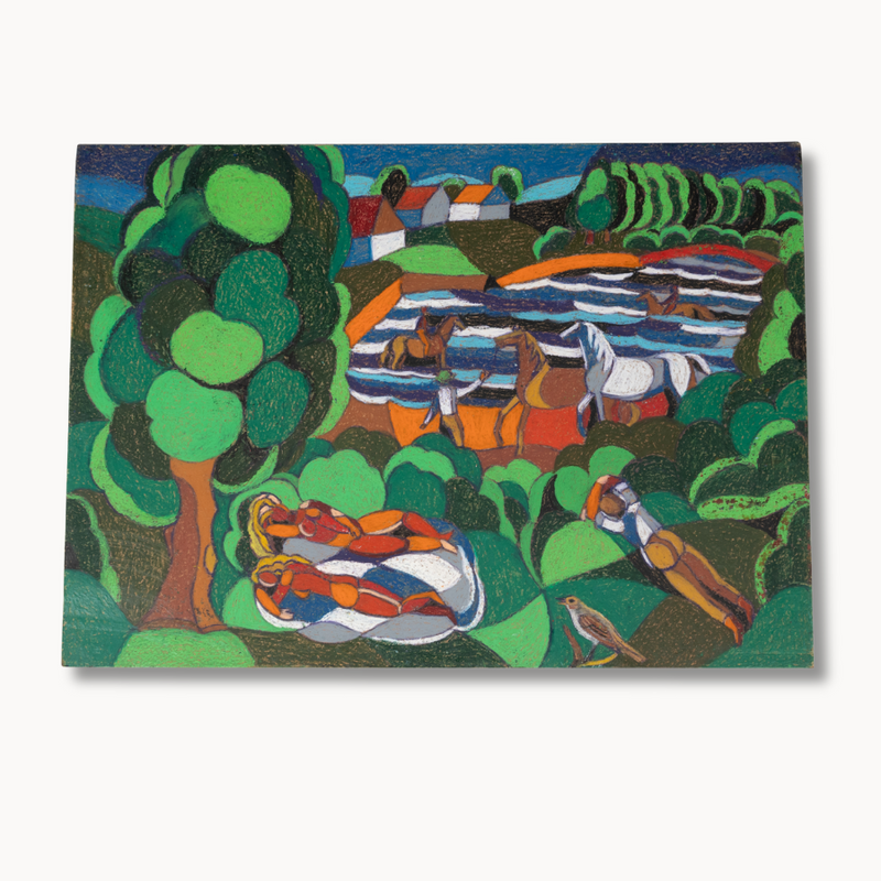 "The Existence Between" Primitivism Piece by Vitek