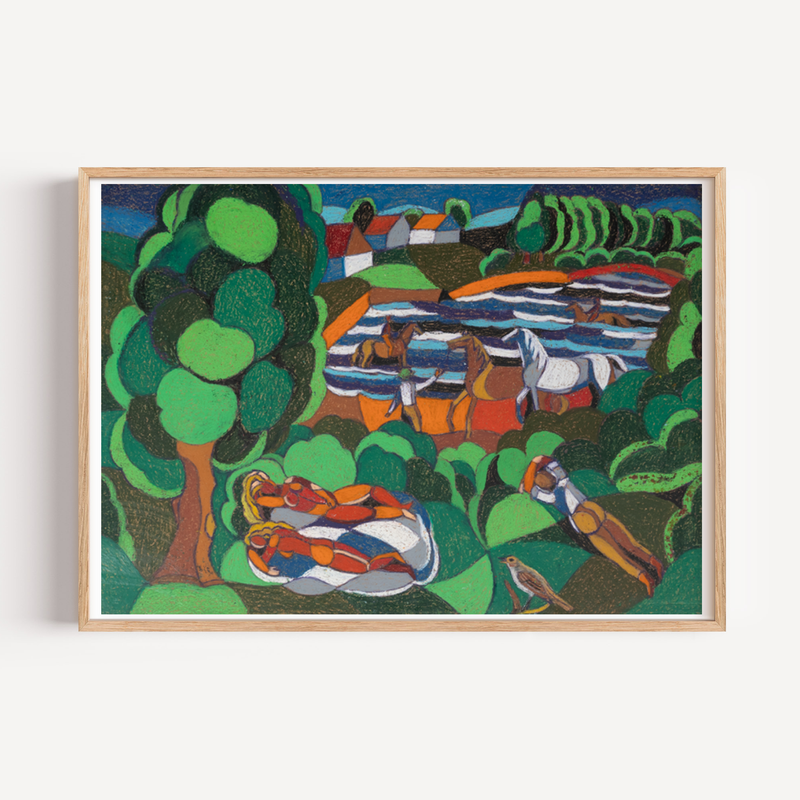 "The Existence Between" Primitivism Piece by Vitek