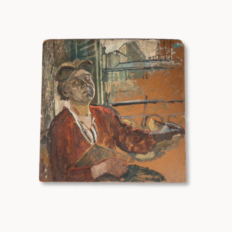 Vintage "The Look of an Artist" Portrait