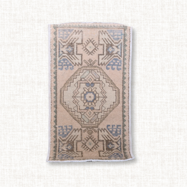 Vintage Ceremonial Prayer Rug