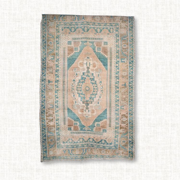 Aegean Medallion Vintage Rug