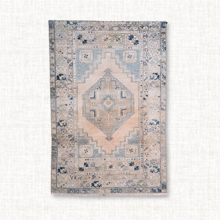 Blush Horizon Medallion Rug