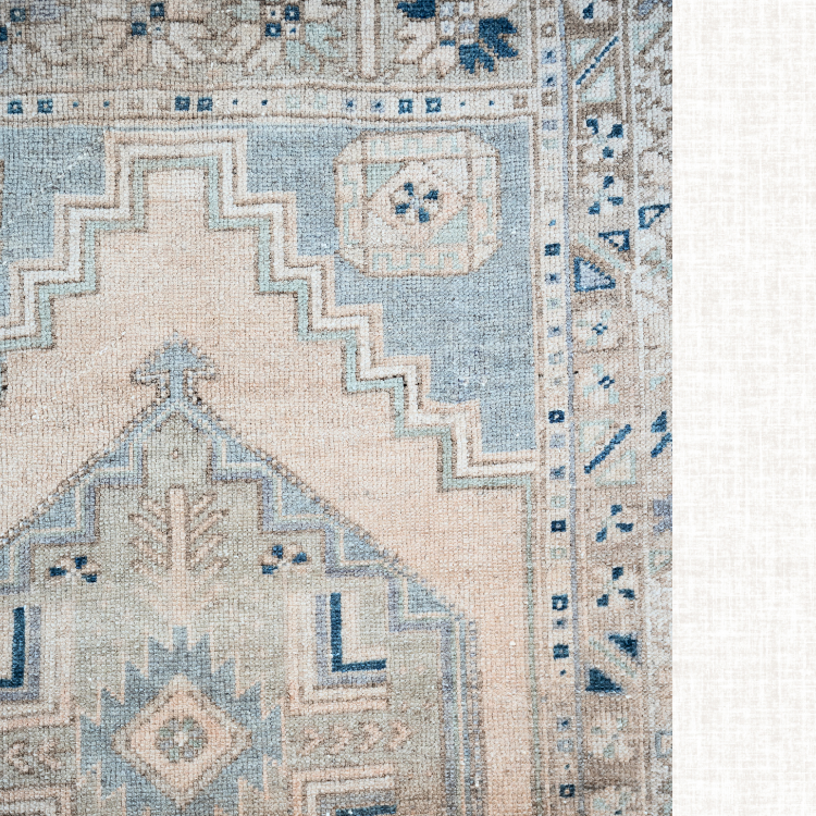 Blush Horizon Medallion Rug