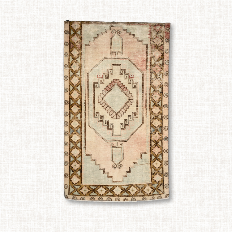 Soft Horizon Border Rug