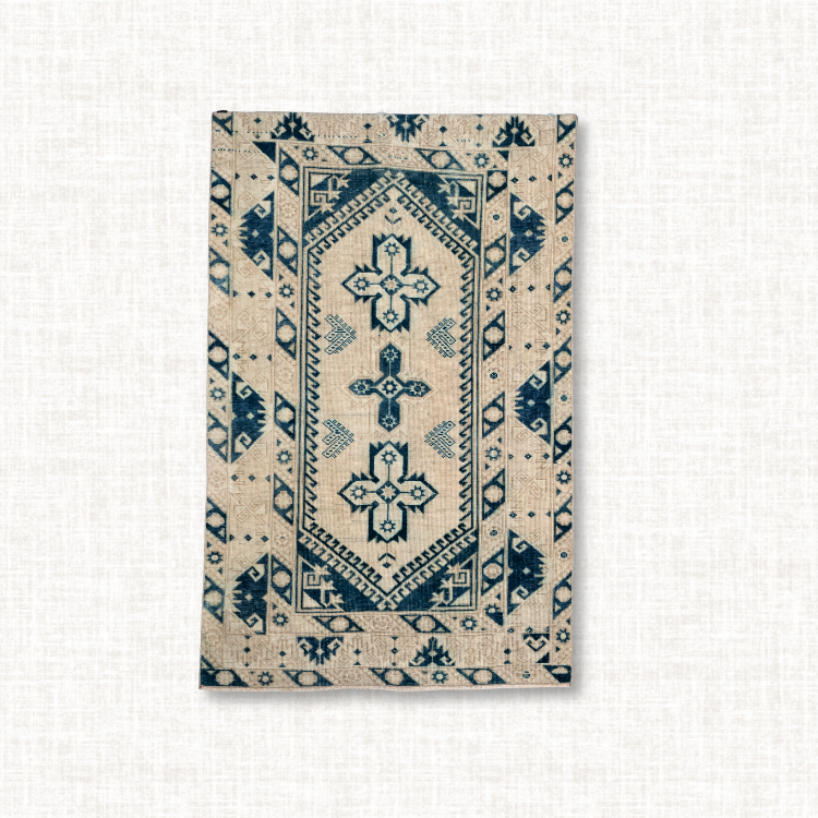 Indigo Cross Heritage Rug